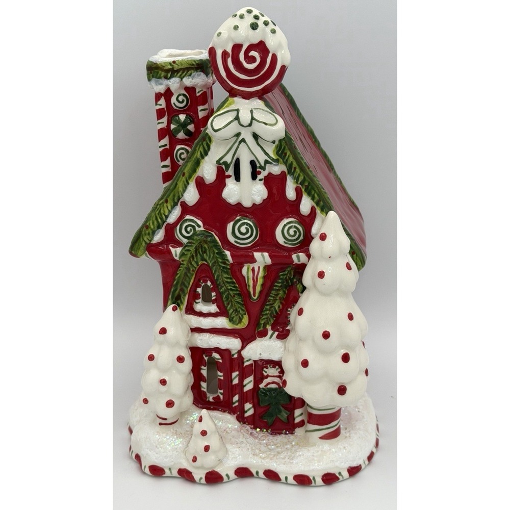 Blue Sky Clayworks Christmas The Candy Cane Shop, Candle House 2023 New